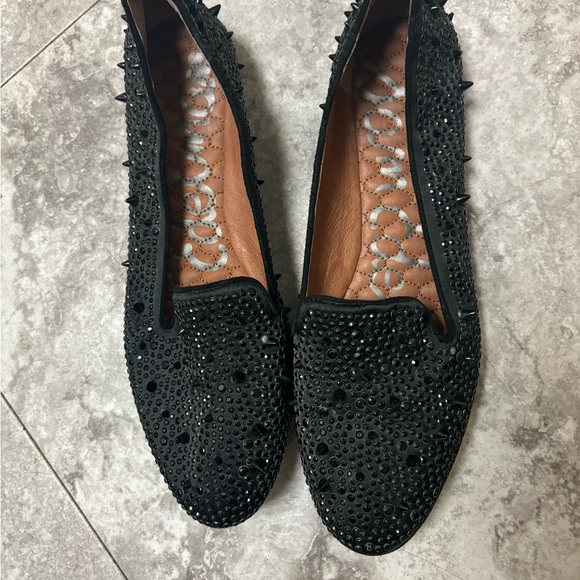 Sam Edelman Spike Loafers- Black 8 1/2 - Picture 2 of 3